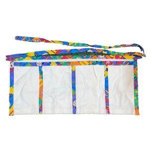 Vintage Y2K 2000'S Jay Jay The Jet Plane Teacher Artist Waist Apron W/ Pockets